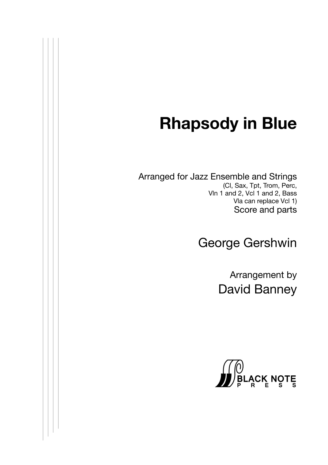 Rhapsody in Blue (arr. David Banney)