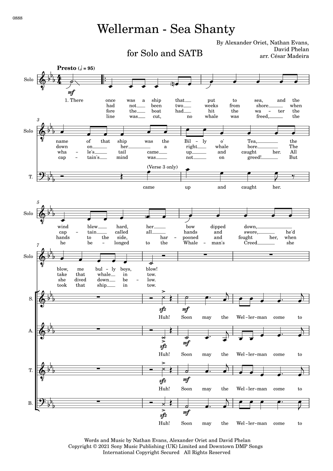 Wellerman (arr. César Madeira)