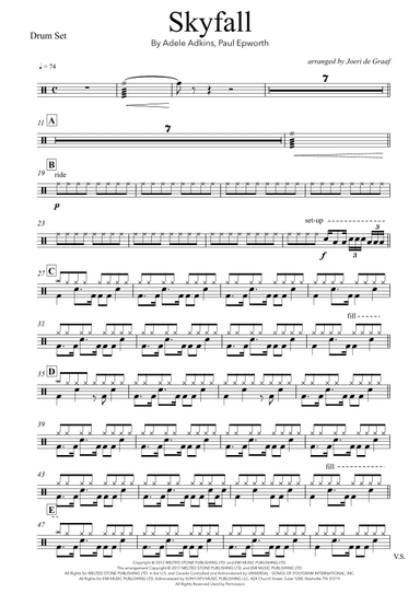 Skyfall (arr. Joeri de Graaf)