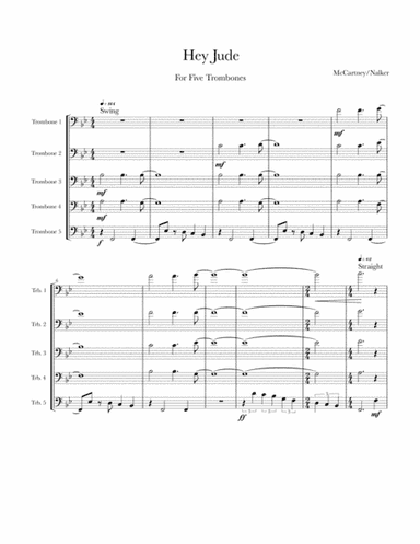 Hey Jude (arr. Tony Nalker)
