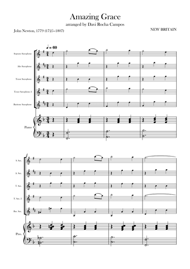 Amazing Grace (arr. Davi Rocha Campos)