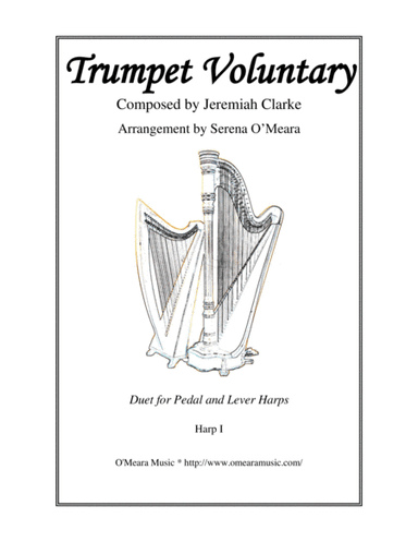 Trumpet Voluntary (The Prince of Denmark’s March), Harp I (arr. Serena O'Meara)
