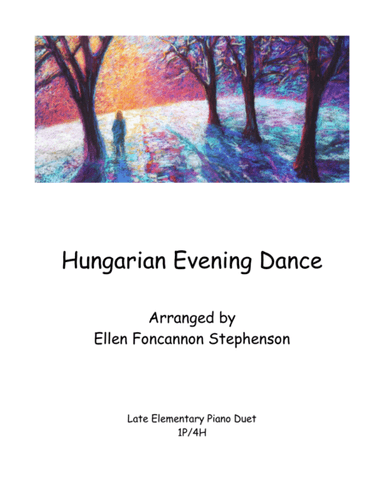 Hungarian Evening Dance Duet (arr. Ellen Foncannon Stephenson)