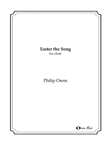 Easter - The Song