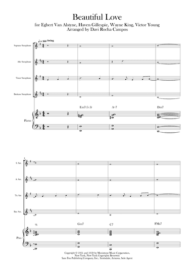 Beautiful Love (arr. Davi Rocha Campos)