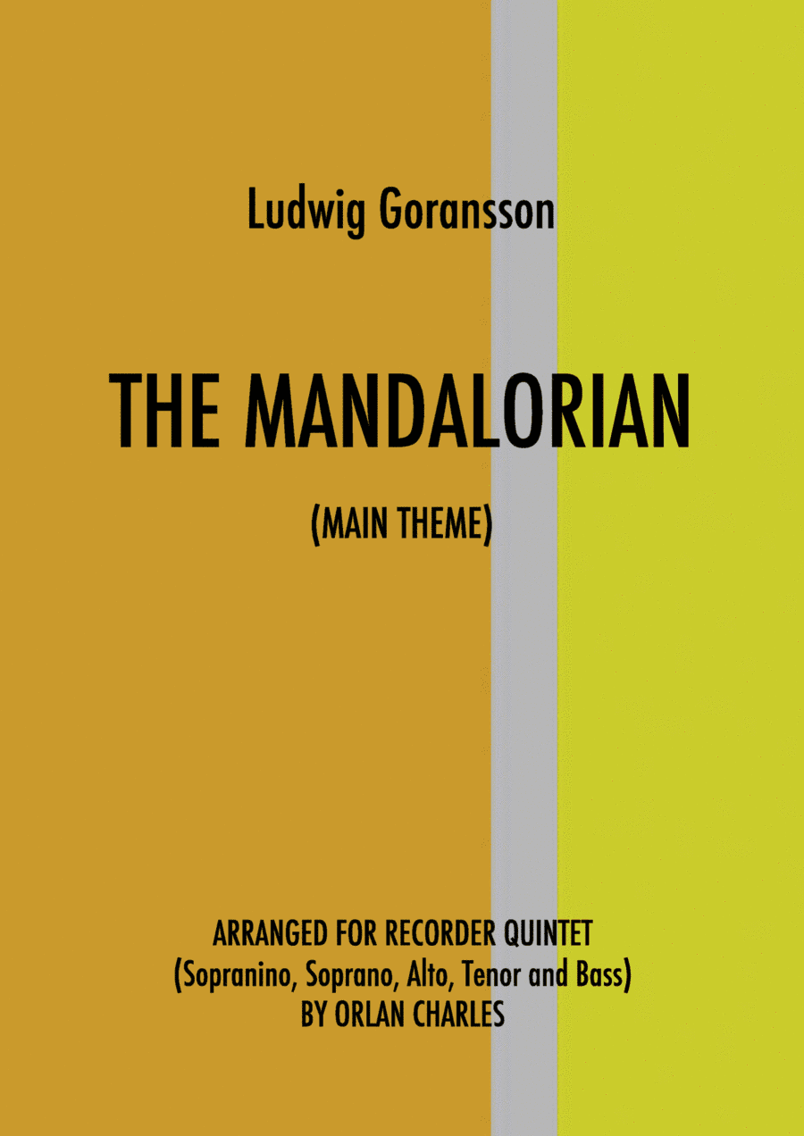Theme From The Mandalorian (arr. Orlan Charles)