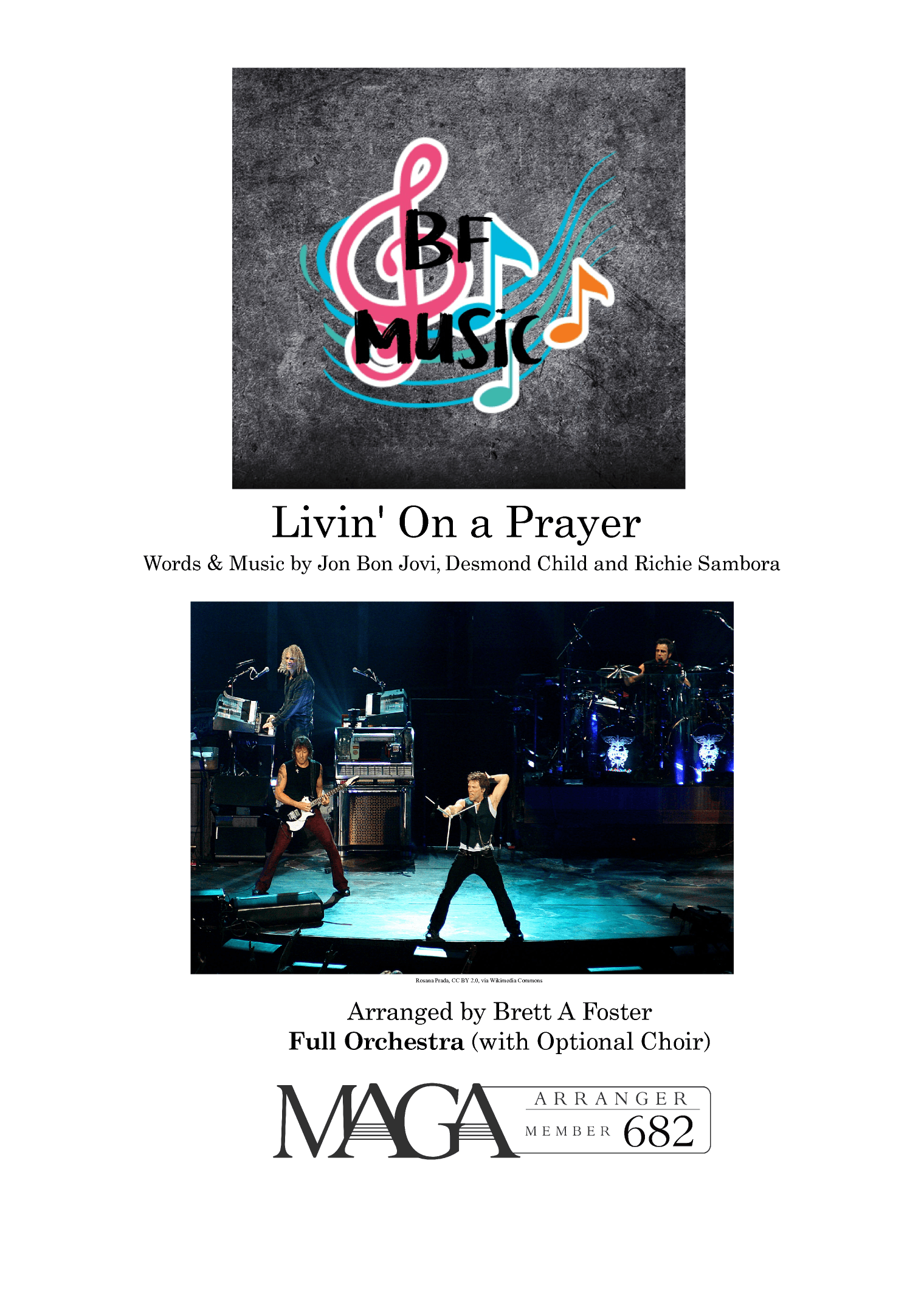 Livin' On A Prayer (arr. Brett A Foster)