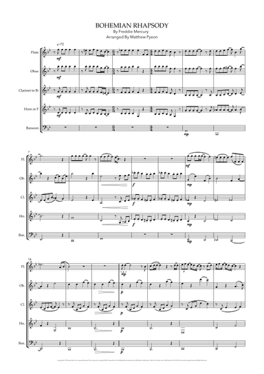 Bohemian Rhapsody (arr. Matthew pyeon)