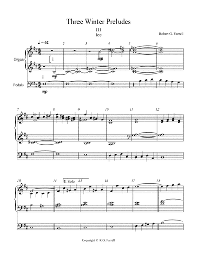 Winter Prelude #3 (Ice)