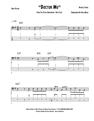 Doctor Wu (arr. Accubass)