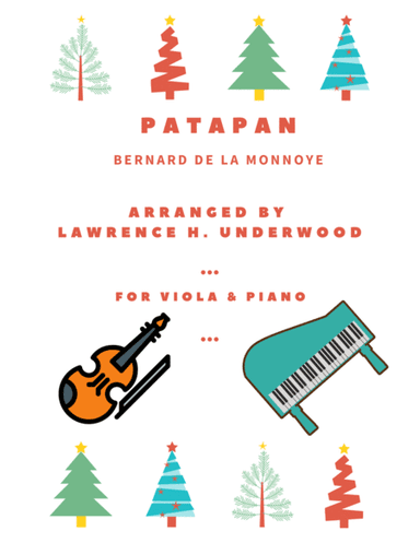Patapan for Solo Viola (arr. Lawrence H. Underwood)
