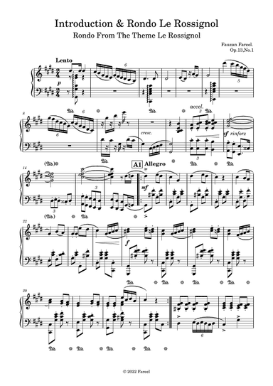 Introduction And Rondo Le Rossignol