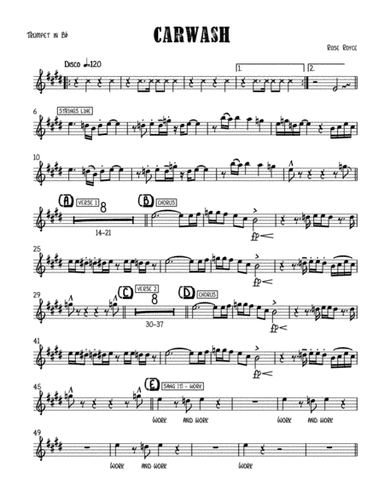 Car Wash (arr. Jesse Audelo)