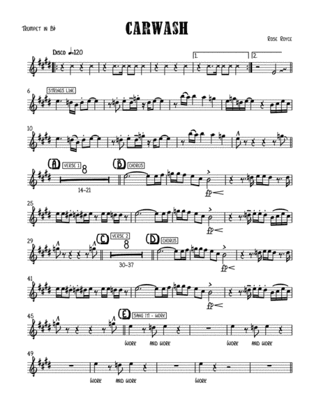 Car Wash (arr. Jesse Audelo)