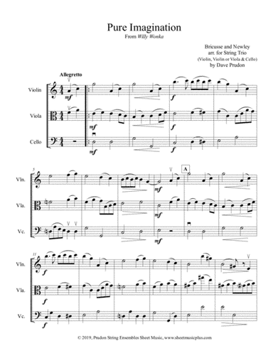 Pure Imagination (arr. Dave Prudon)