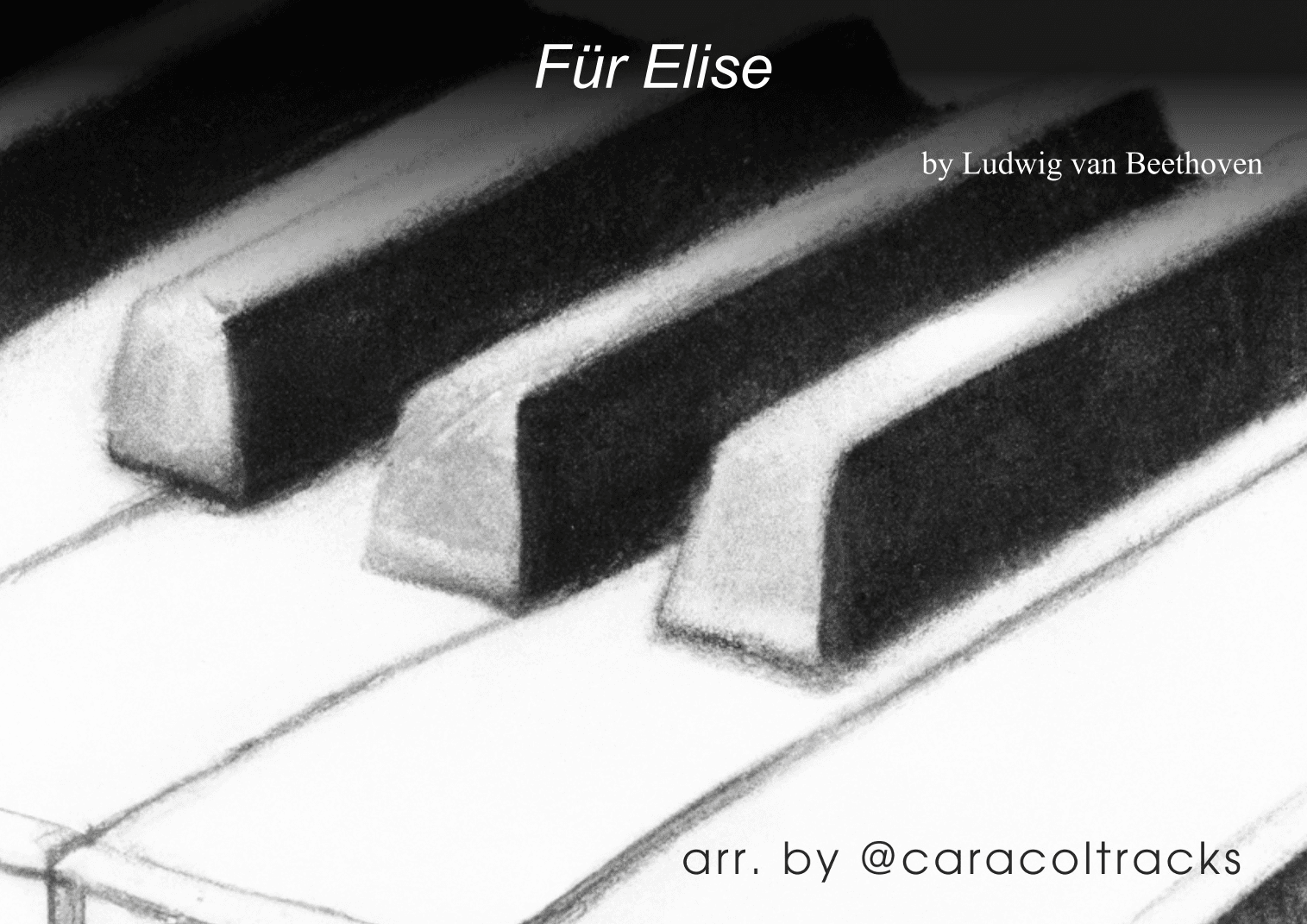 Timeless Elegance: Für Elise Easy Piano Sheet Music PDF (arr. @caracoltracks)