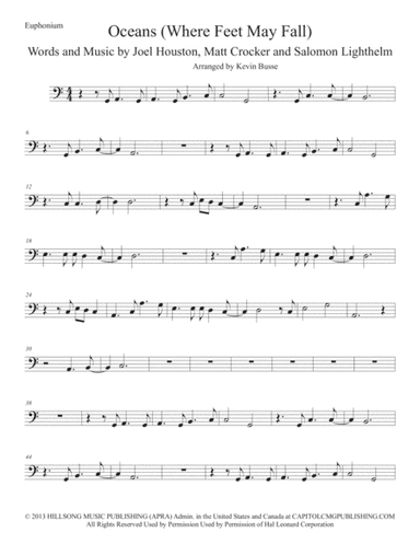 Oceans (Where Feet May Fail) (arr. Kevin Busse)