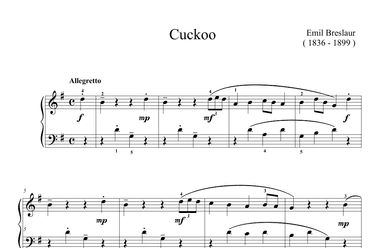 Cuckoo (arr. Ben Choupak)
