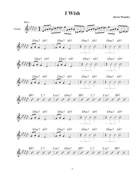 I Wish (arr. David M Fagnant)