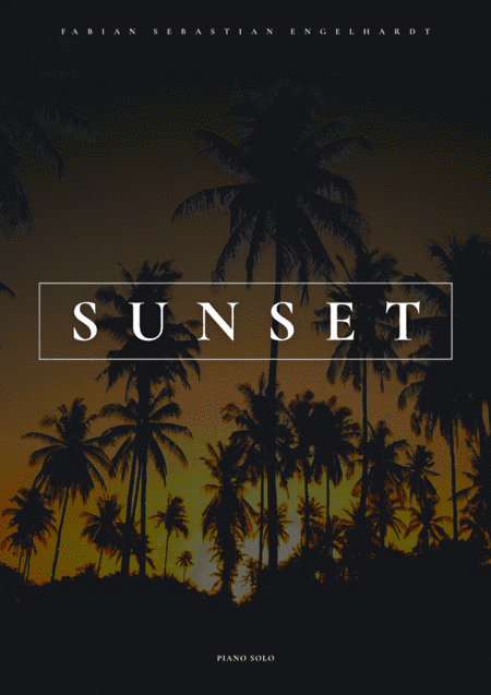 Sunset for Piano Solo