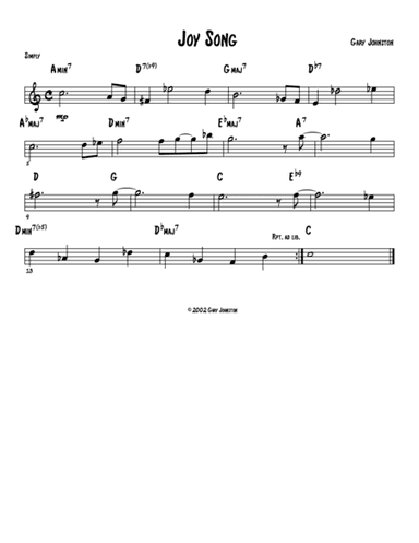 Joy Song