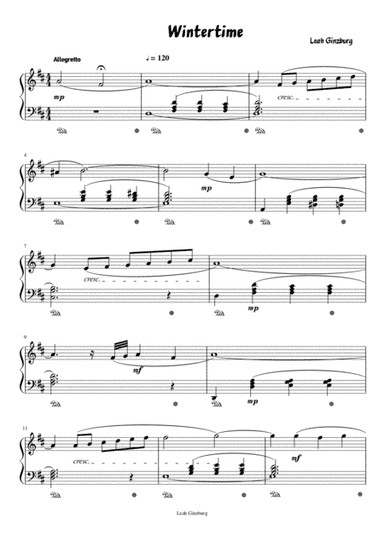 "Wintertime" by Leah Ginzburg