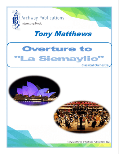 Overture to "La Siemaylio" (Classical Orchestra) (Full Score)