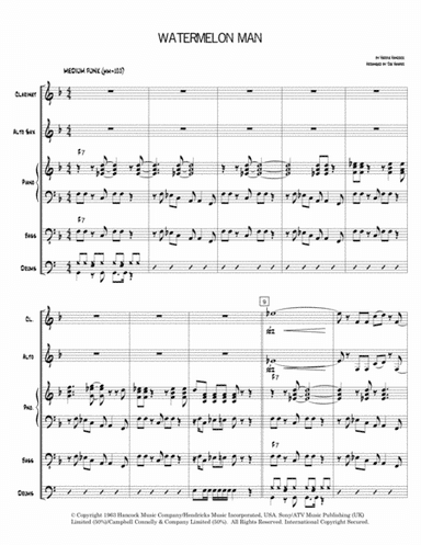 Watermelon Man (arr. Joe Hasper)