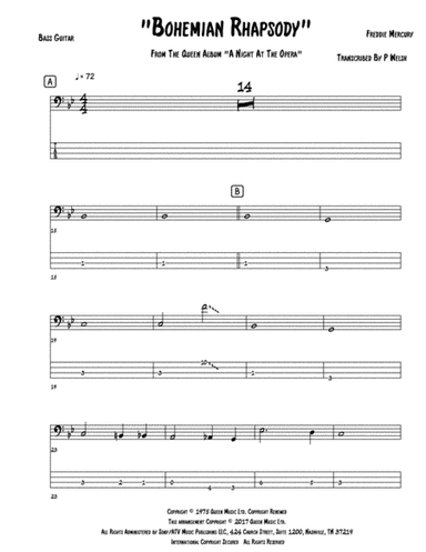 Bohemian Rhapsody (arr. Accubass)