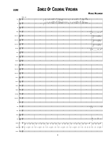 "Songs of Colonial Virginia"
