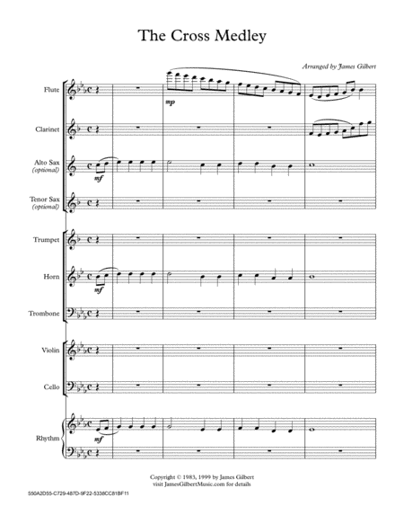 The Cross Medley (arr. James Gilbert)