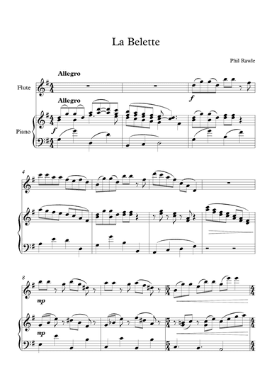 La Belette - Flute and Piano