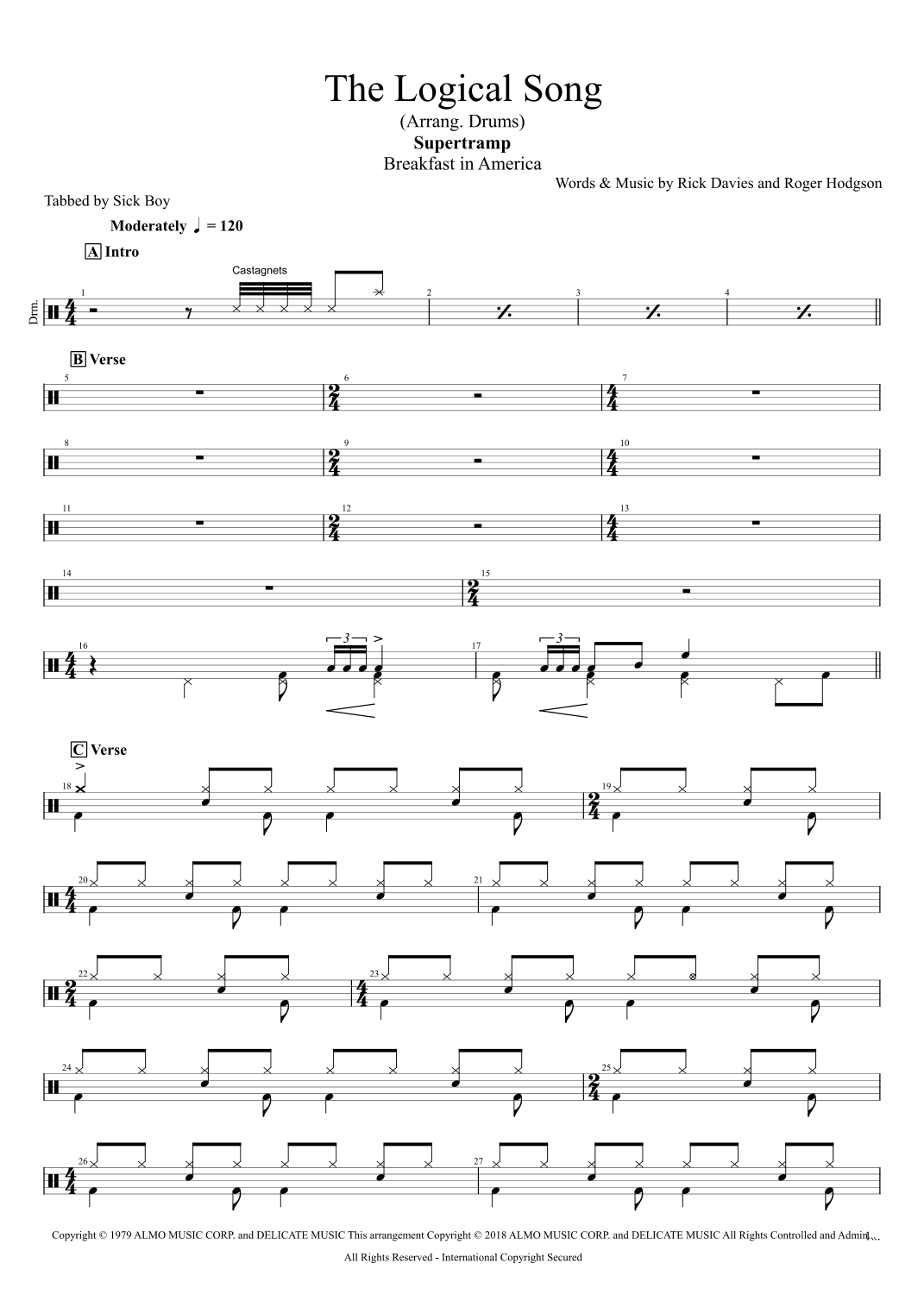 The Logical Song (arr. Sick Boy)