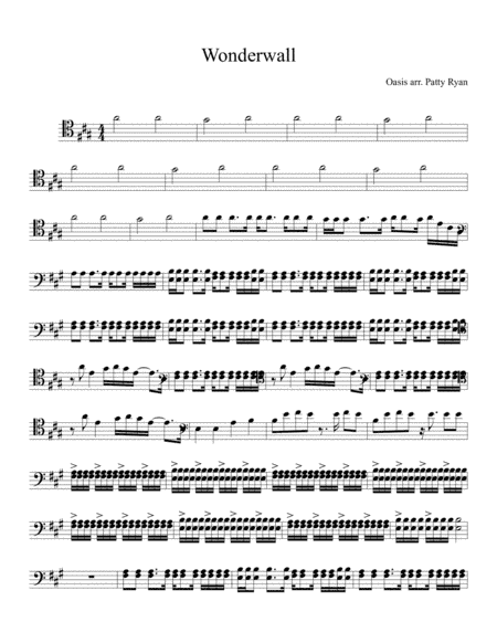 Wonderwall (arr. Patricia Ryan)