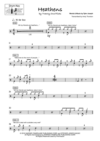 Heathens (arr. Andy Thurston)