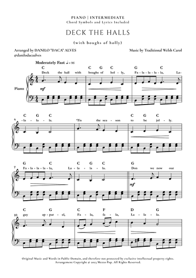 Deck the Halls (arr. Danilo "Daca" Alves)