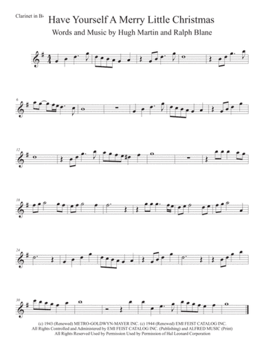 Have Yourself A Merry Little Christmas  from MEET ME IN ST. LOUIS (arr. Kevin Busse)