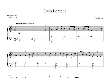 Loch Lomond (arr. Martin Neill)