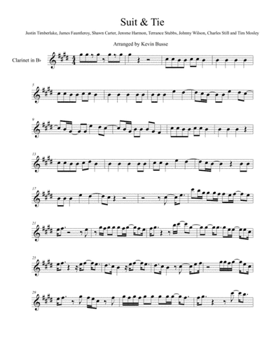 Suit & Tie (arr. Kevin Busse)
