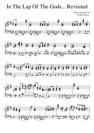 In The Lap Of The Gods (revisited) (arr. Bobinho)