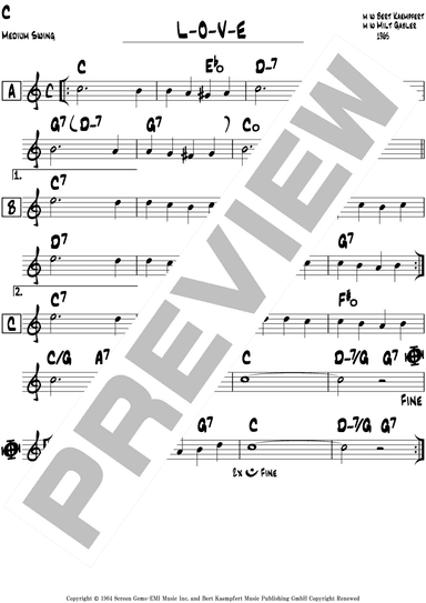 L-o-v-e (arr. Jimita)