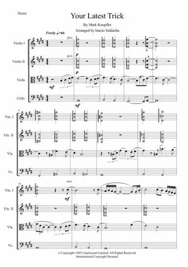 Your Latest Trick (arr. Inacio Saldanha)