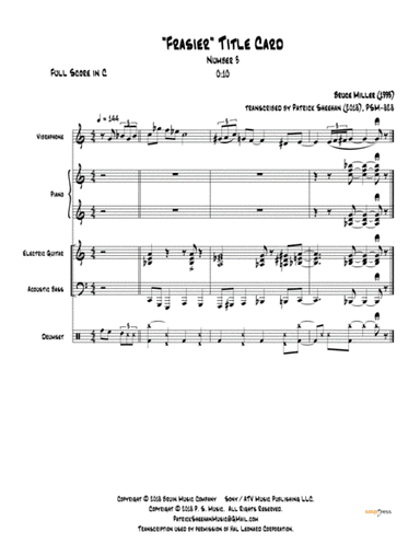 Frasier Cues (arr. Patrick Sheehan)