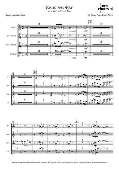 Gaslighting Abbie (arr. Gerrit Hager)