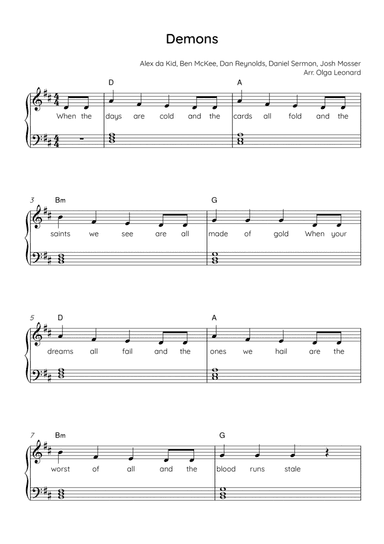 Demons (arr. Olga Leonard)