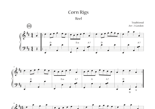 Corn Rigs (arr. Julia Gordon)