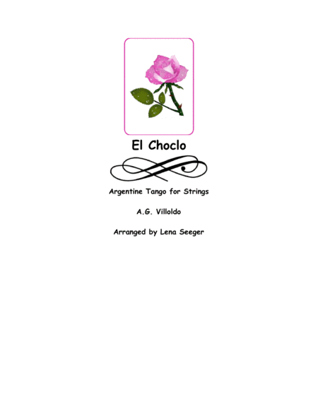 El Choclo (three violins and cello) (arr. Lena Seeger)