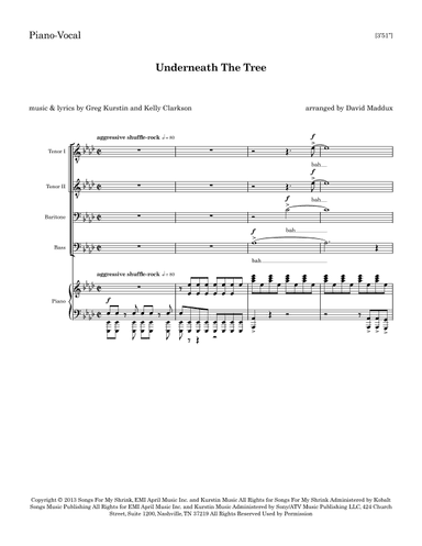 Underneath The Tree (arr. David Maddux)