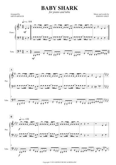 Baby Shark (arr. Art.o Artaud)