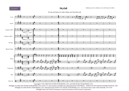 Skyfall (arr. Francesco Carlino)